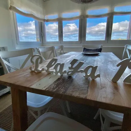 Playa 12 - El Lujo De Estar En 1ª Linea De Playa - Vut-4043-as Apartman Gijón